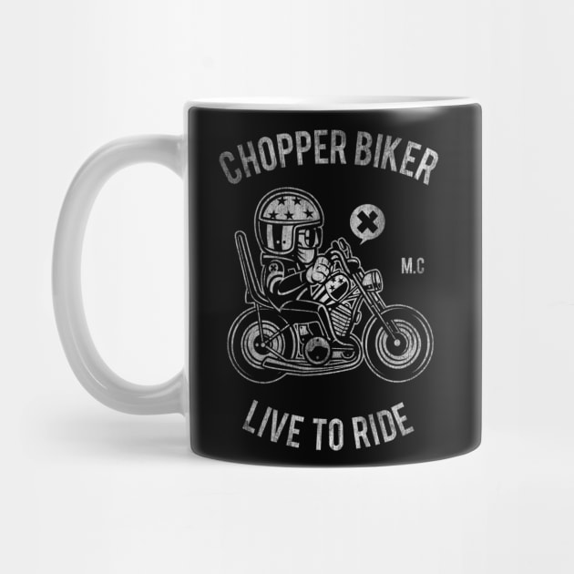 Chopper Biker by drewbacca